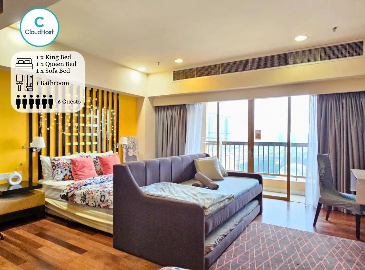 Sunway Studio Homestay Access Sunway Mall & 100M To Lagoon By Cloud Host Petaling Jaya Apartment